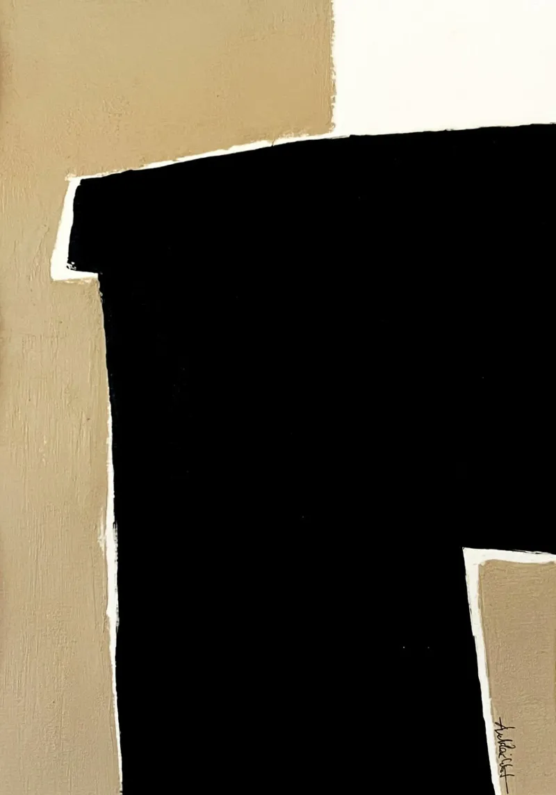 abstract minimal no6 alluminio dibond da Andrea Reichhart Art