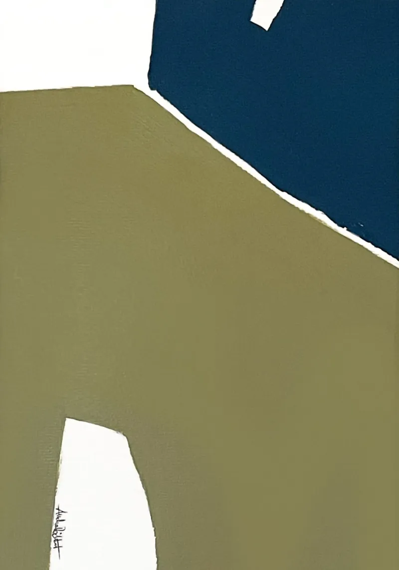 abstract minimal no7 alluminio dibond da Andrea Reichhart Art