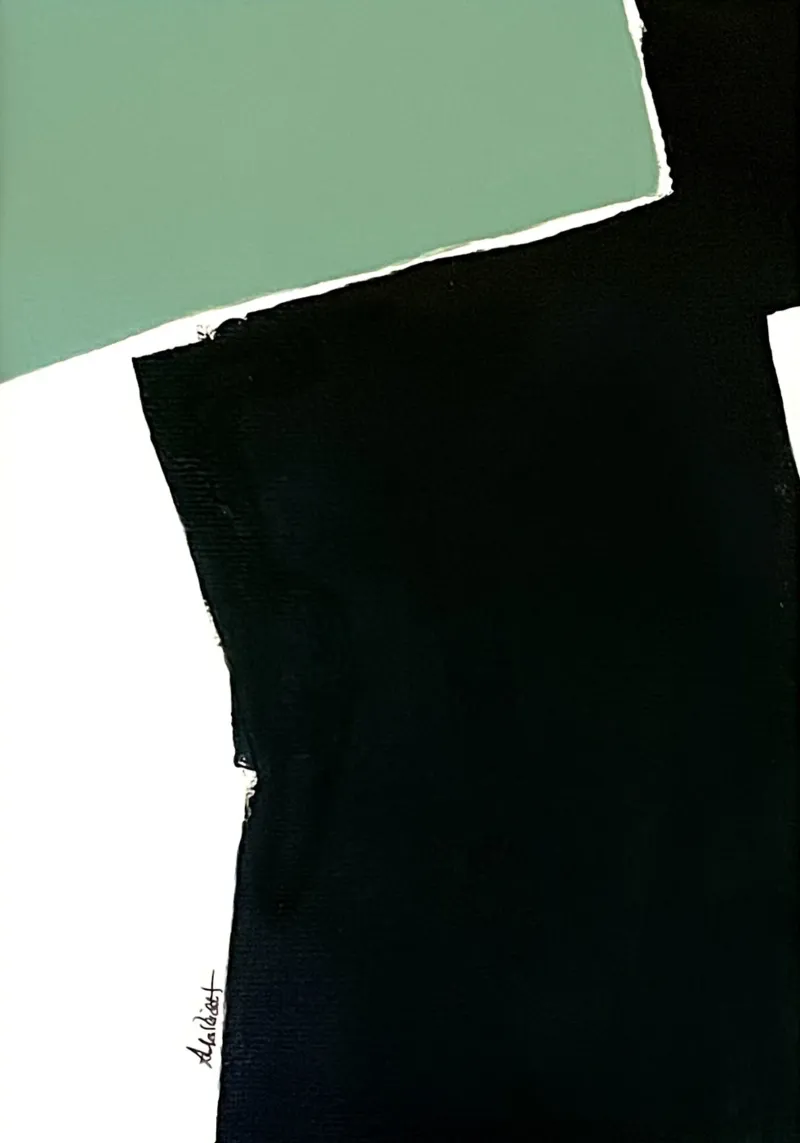 abstract minimal no10 canvas van Andrea Reichhart Art