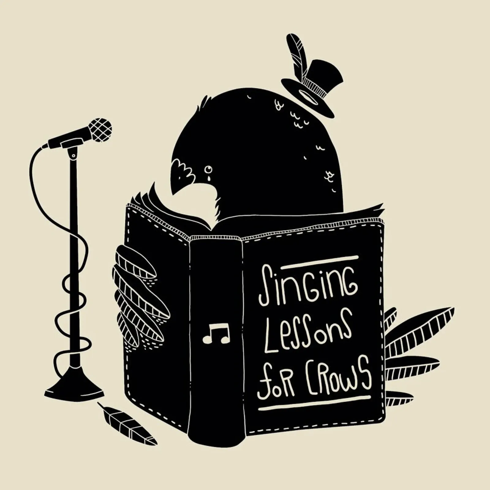 Singing Lessons for Crows canvas by Tobe Fonseca