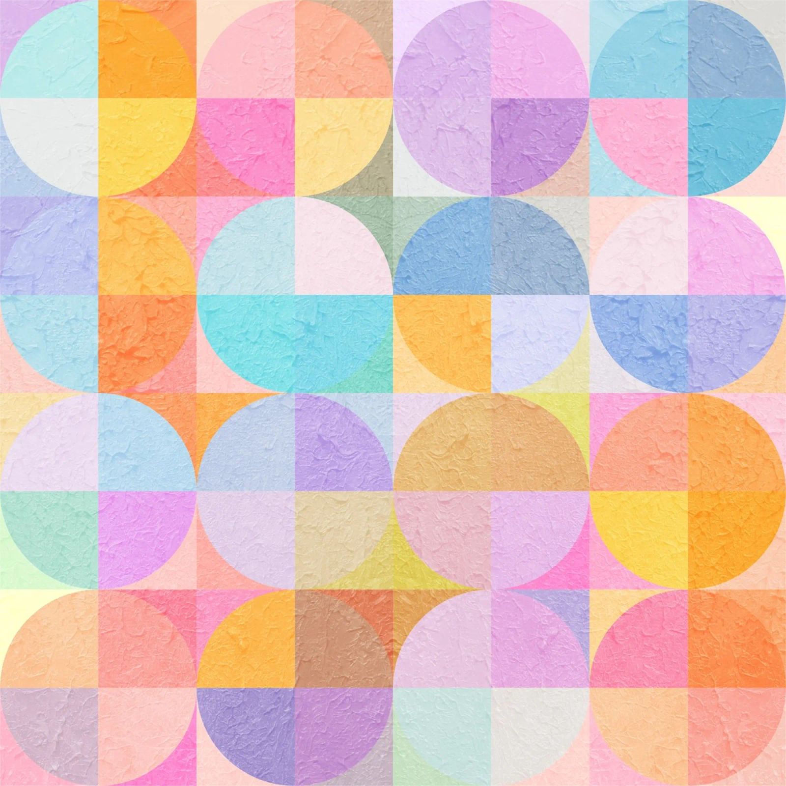 Abstract Circles pellicola backlit da lovely lines