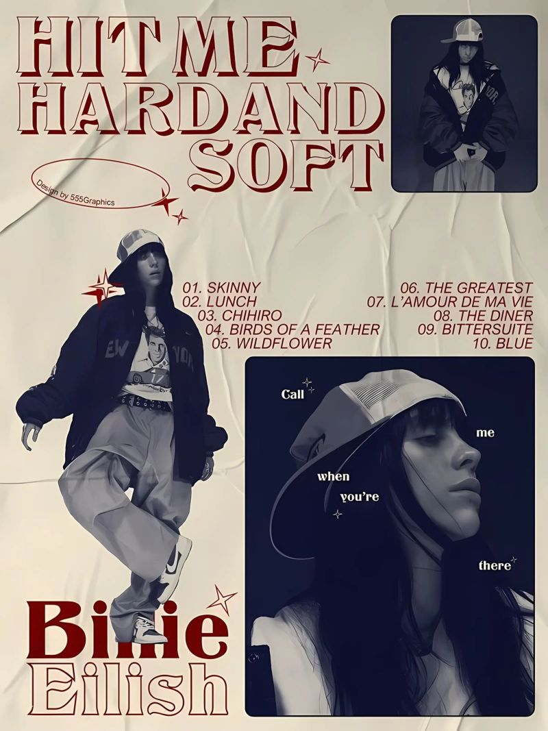 Billie Eilish Poster von Jacari
