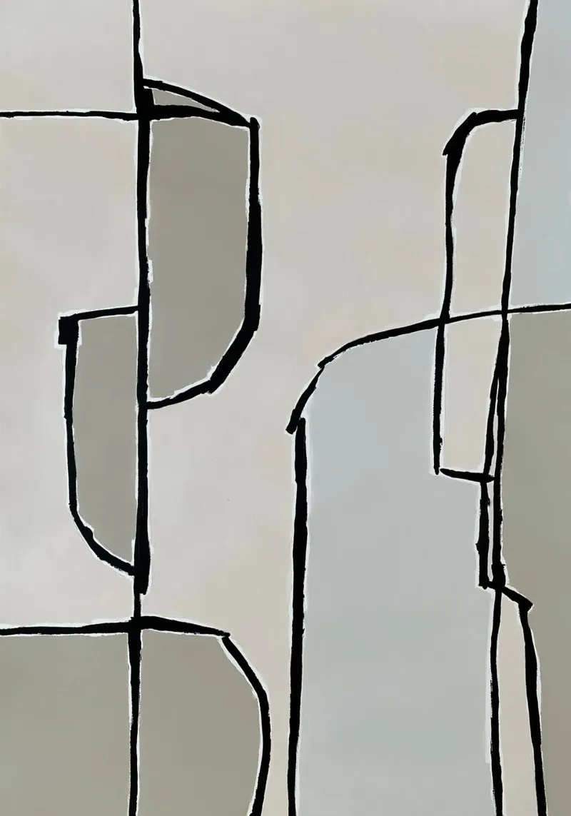 abstract shapes no1 plexiglass da Andrea Reichhart Art