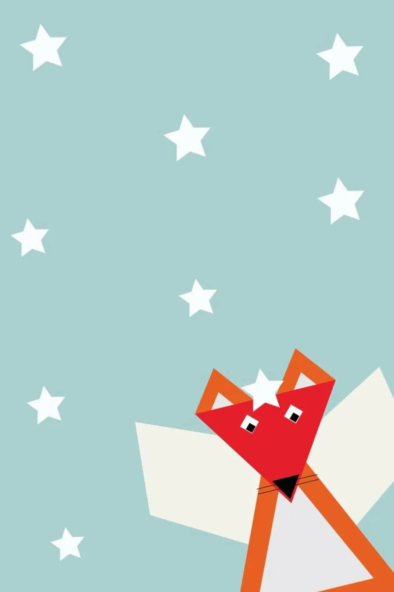 Xmas Fox pellicola backlit da XOXO Arte
