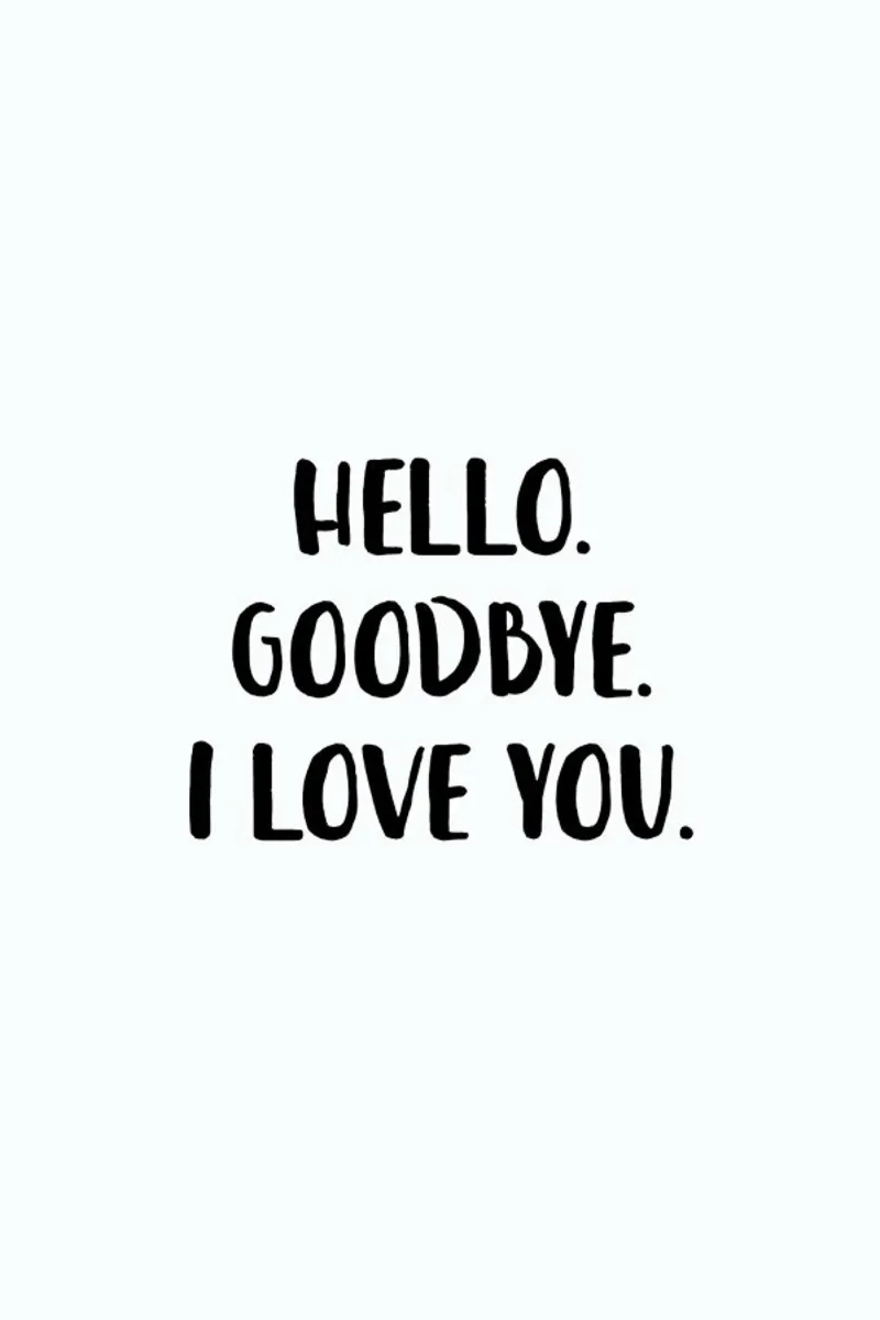Hello Goodbye pellicola backlit da daylight design studio