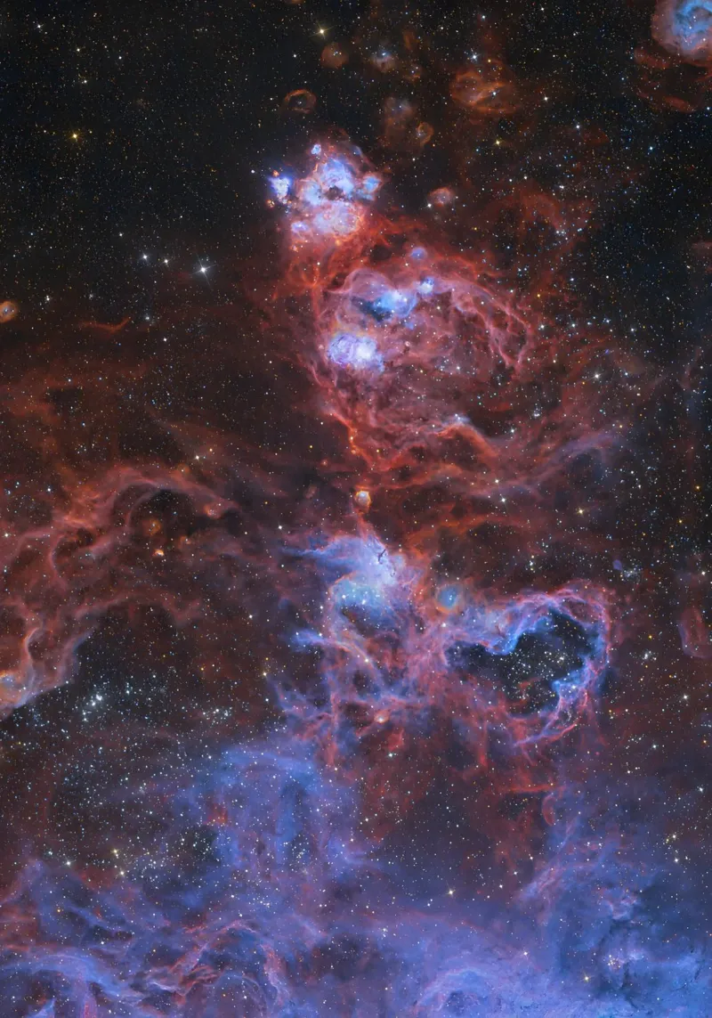 Galassia di Andromeda pellicola backlit da Ary