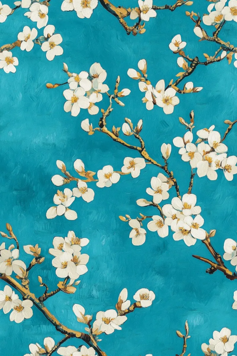 Vincent van Gogh, Magia del mandorlo in fiore alluminio dibond da Carinaprint