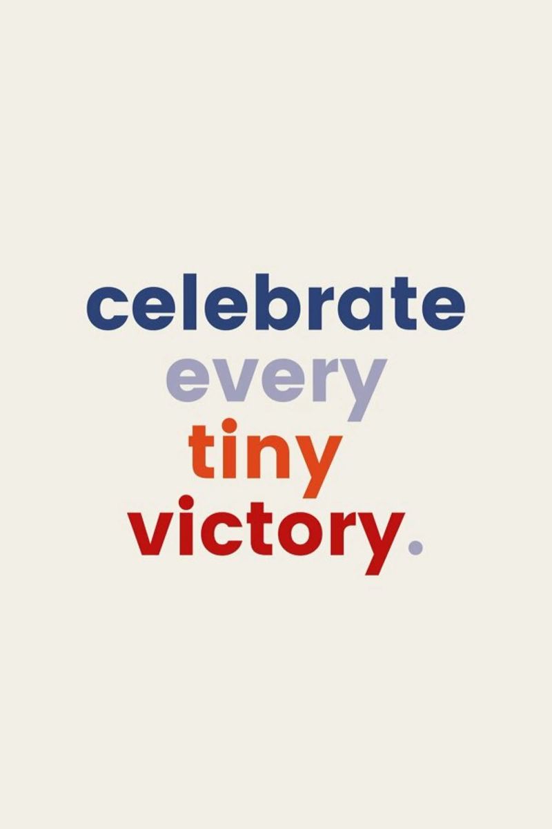 Every Tiny Victory poster by daylight design studio