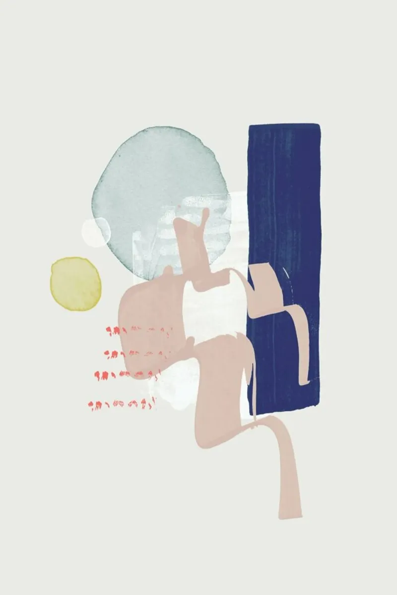 Wish poster with plastic frame by STUDIO LEEMO