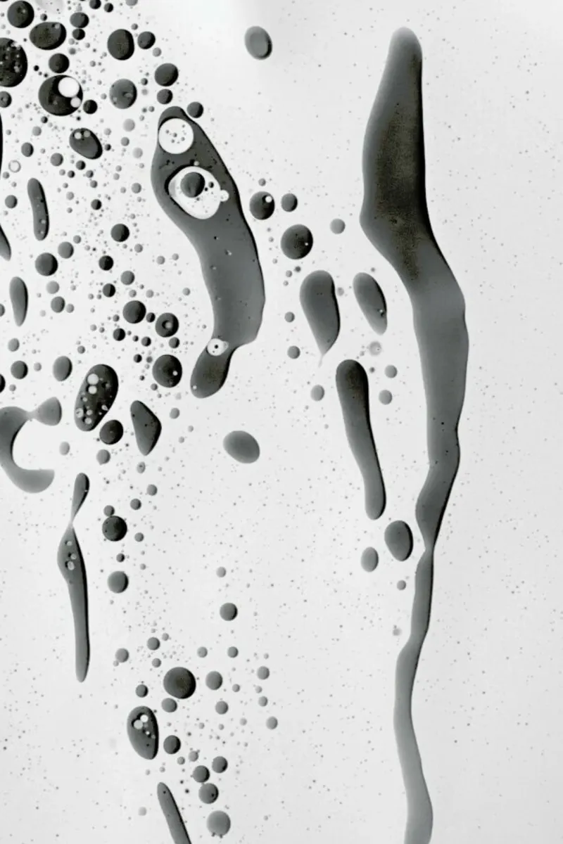 Abstract Color Confetti - Grey Black carta hahnemühle da Studio Nahili