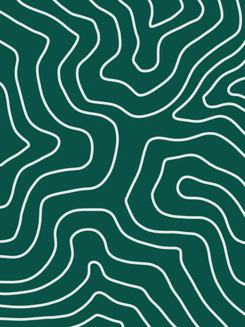 Linee bianche minimaliste poster da MODERN NUANCE