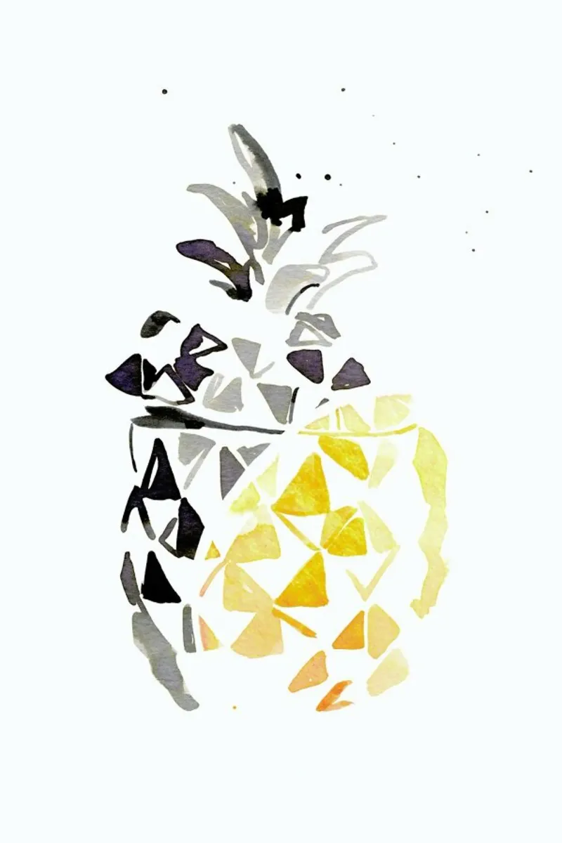 Ananas pellicola backlit da Ekaterina Koroleva