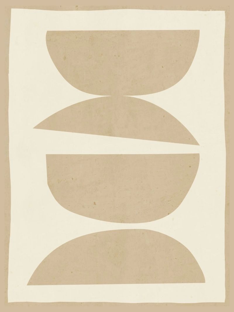 abstrakt minimal 23-6 Poster von ThingDesign