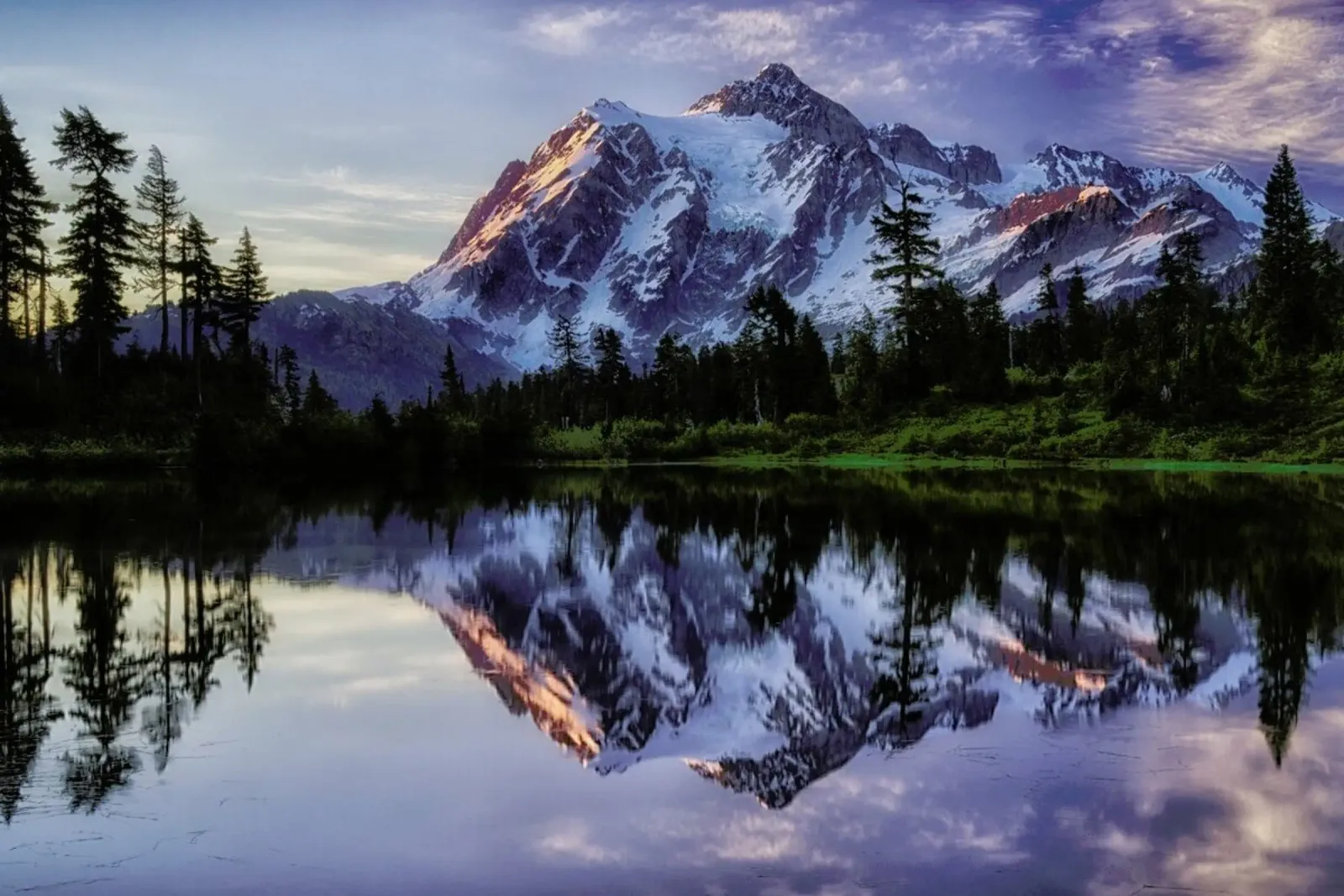 Sunrise on Mount Shuksan - James K. Papp poster da Pictufy