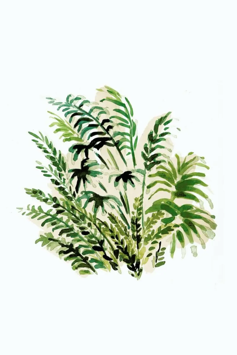 Plants 04 pellicola backlit da Farina Kuklinski