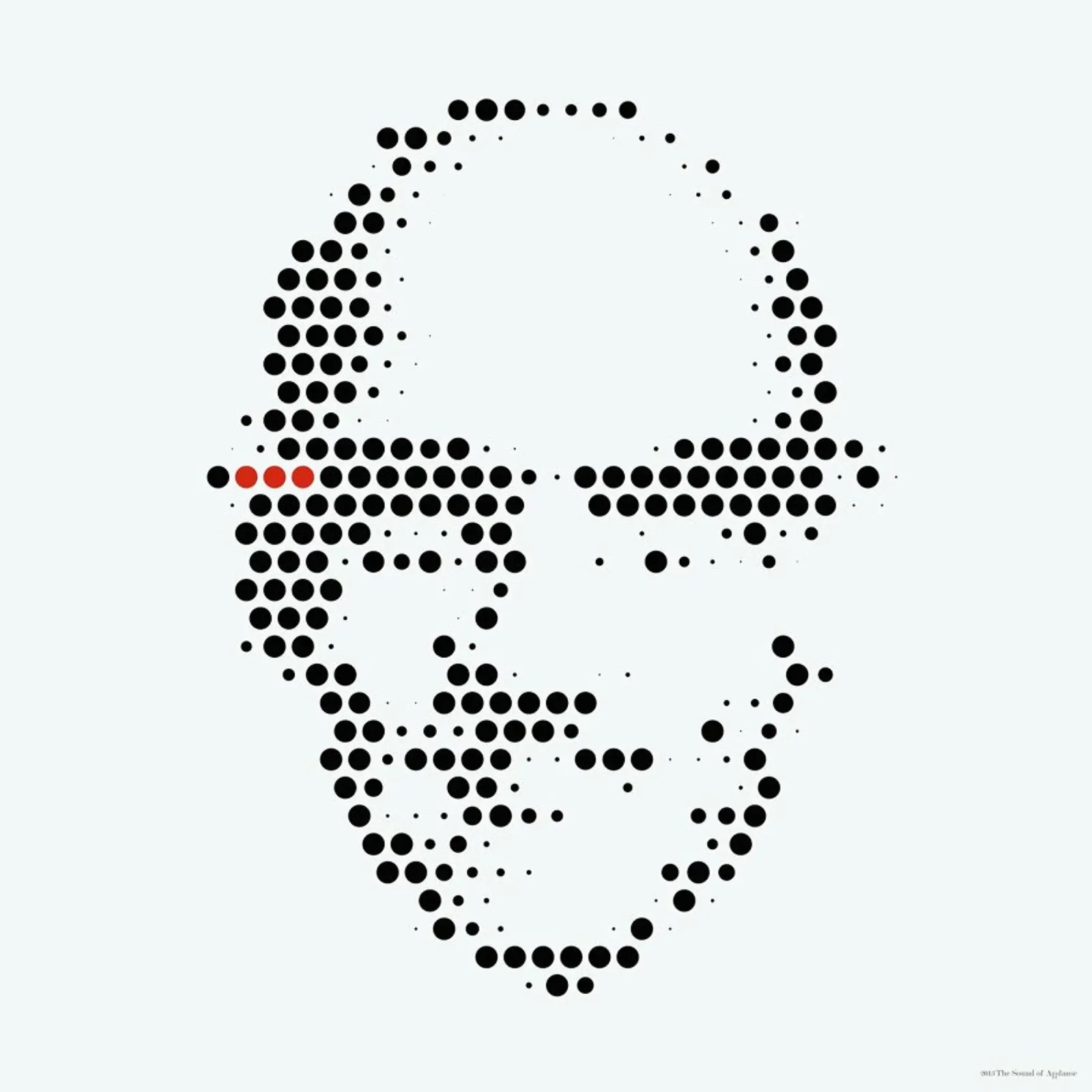 Michel Foucault in Dots pellicola backlit da The Sound of Applause