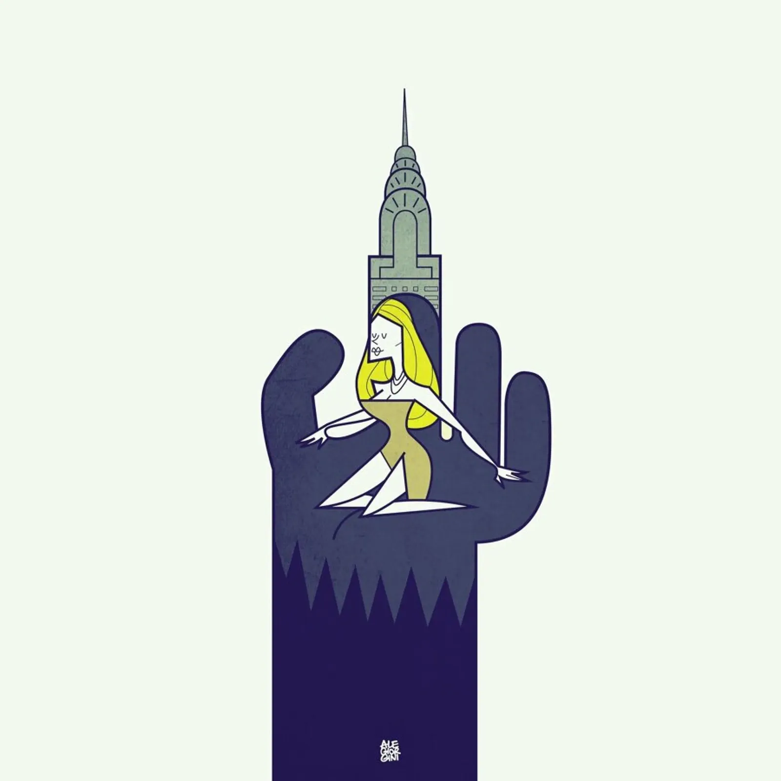 You are my Queen canvas by Ale Giorgini