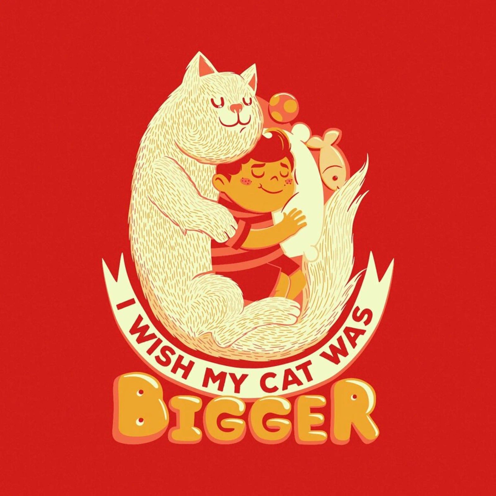I Wish My Cat Was Bigger pellicola backlit da Tobe Fonseca