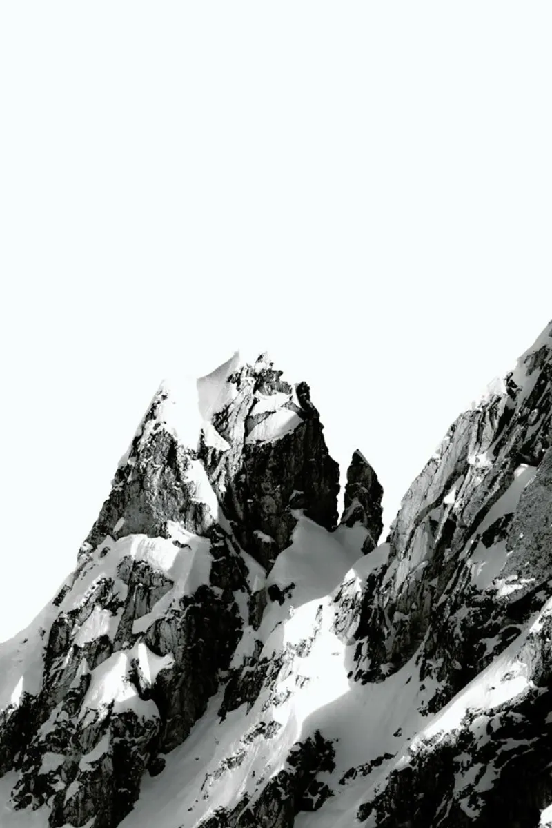 Mountain Peak I pellicola backlit da Victoria Frost