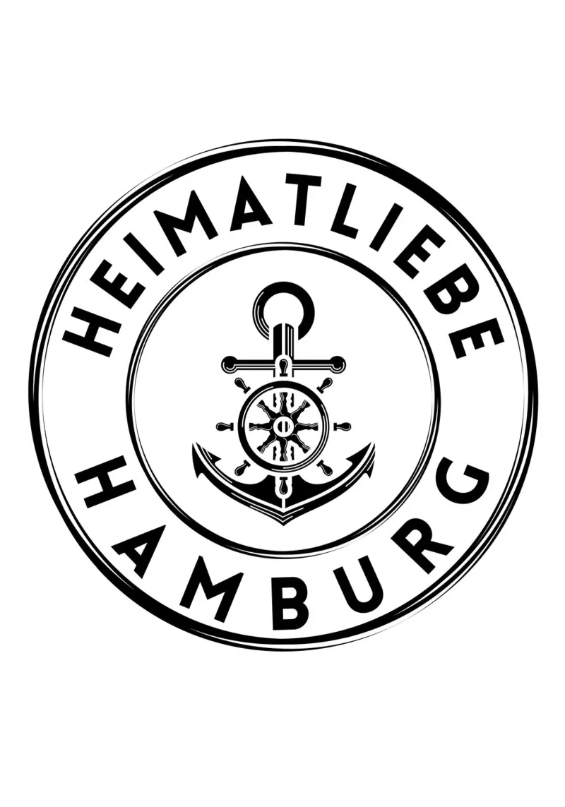 Heimatliebe Hamburg hahnemühle by DigiWunderwerk