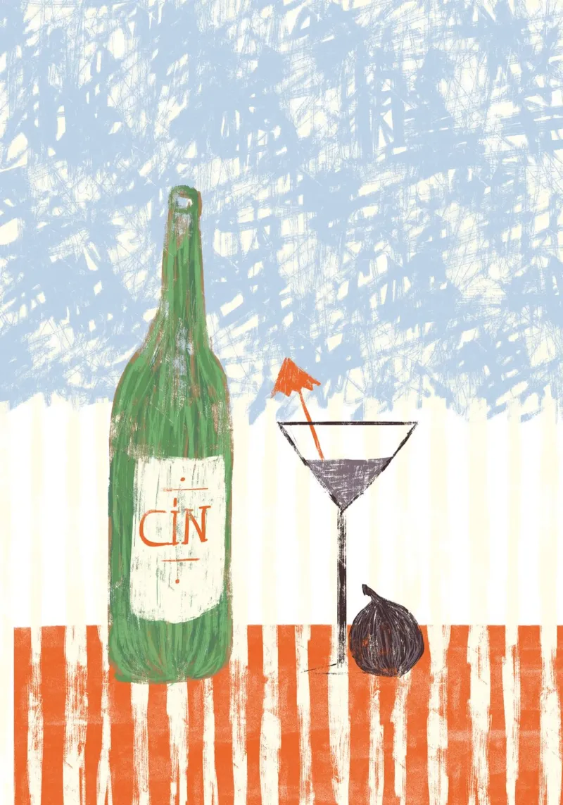 Cin poster con telaio in legno da Pictufy Sun & Spirit