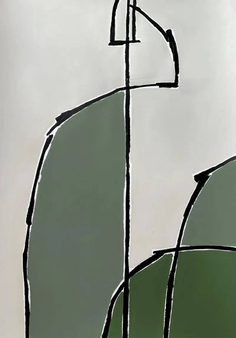 abstract shapes no7 alluminio dibond da Andrea Reichhart Art