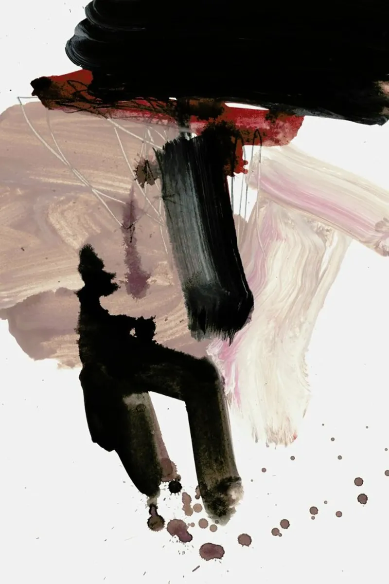 Gestural Brushstrokes 02 poster da IRIS LEHNHARDT FINE ART
