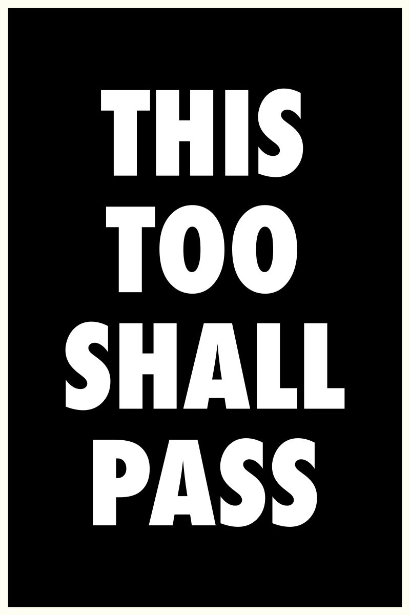 This Too Shall Pass – Eventually… pellicola backlit da QuooodZ by MooodzArt