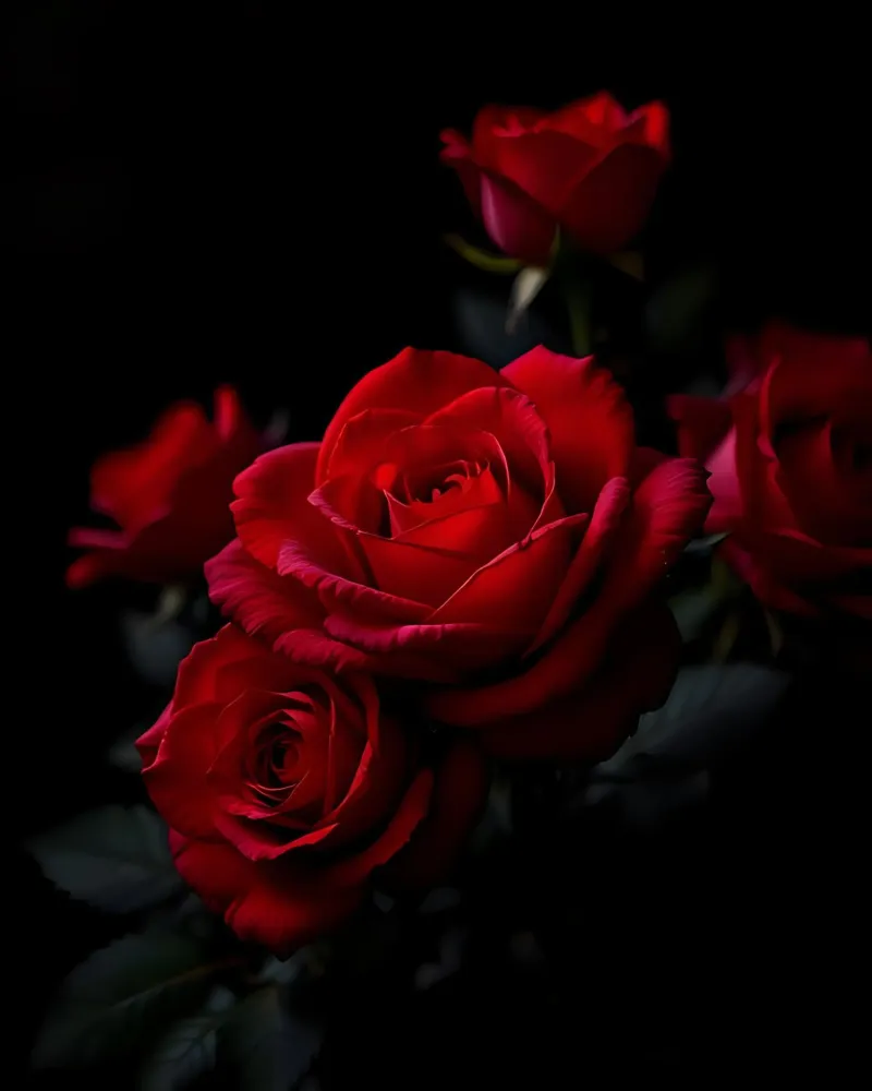 Rosa_rot_03 pellicola backlit da Farb- und Blütenzauber by LK