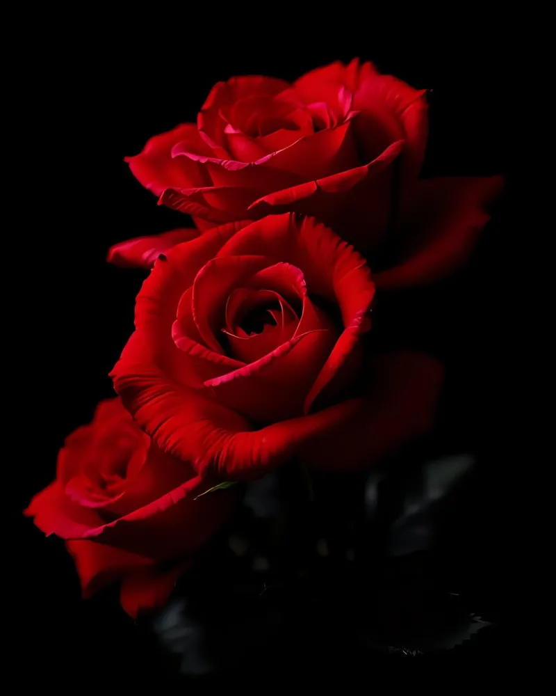Rosa_rot_04 pellicola backlit da Farb- und Blütenzauber by LK