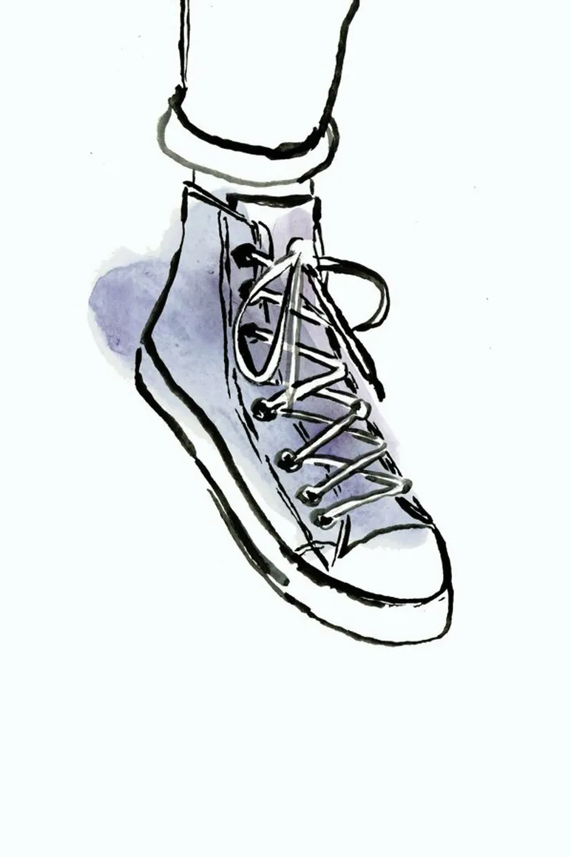 Shoe pellicola backlit da Farina Kuklinski
