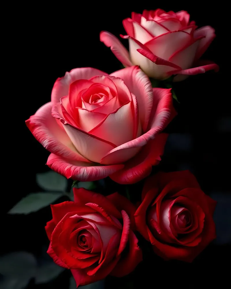 Rosa_rossa_bianca_05 pellicola backlit da Farb- und Blütenzauber by LK