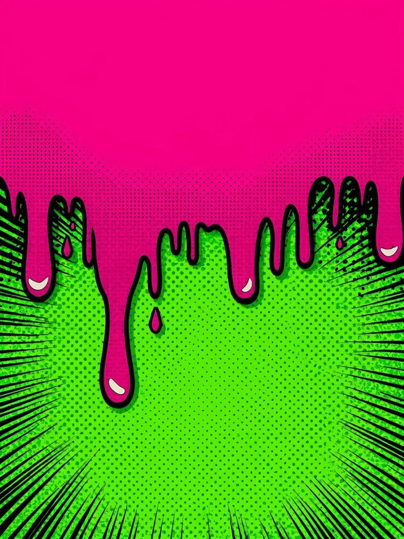 Bava che cola - Pop Art plexiglass da ColorCrash Gallery