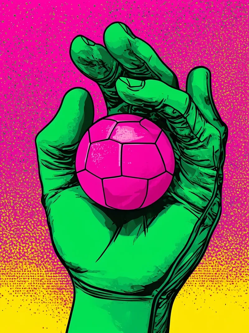 Cattura - Pop Art tela con Cornice a cassetta da ColorCrash Gallery