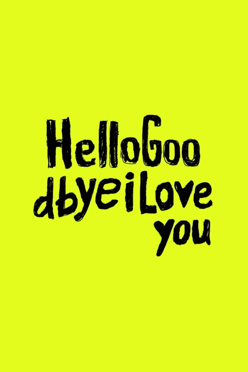 Hello Goodbye by Mica Andreea pellicola backlit da Studio One