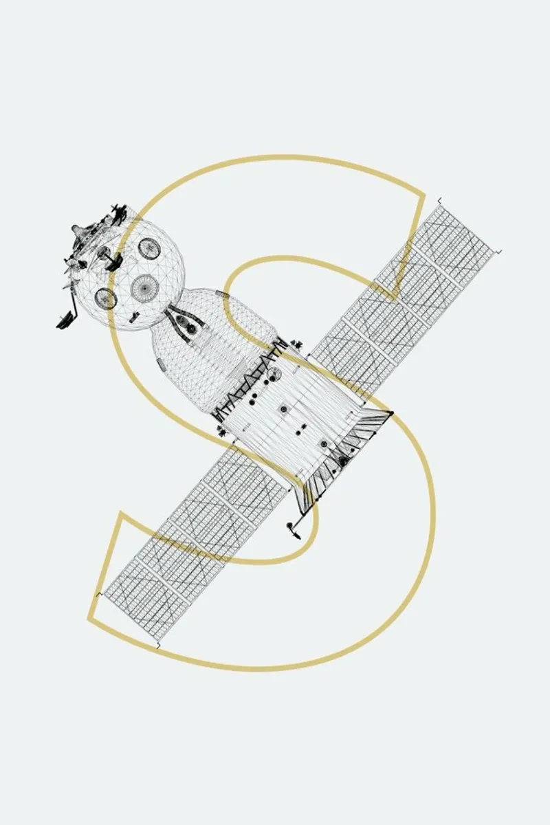 Soyuz Modul pellicola backlit da Marc Schulthess