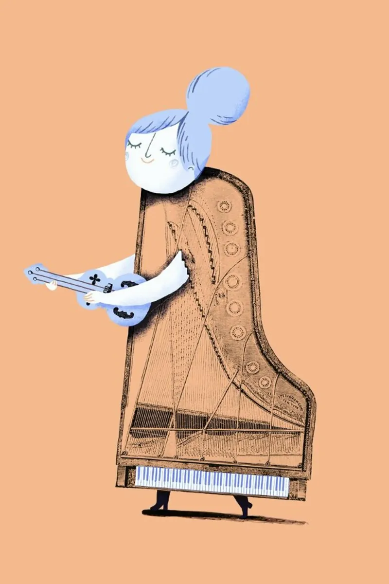 Lady in G Major poster da Jacques Maes