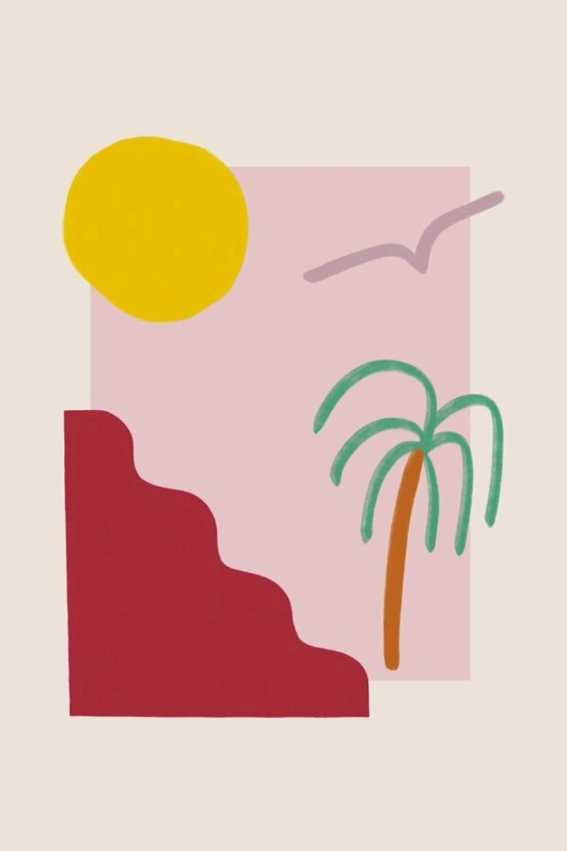 By the Sea Poster von Galaxy Eyes