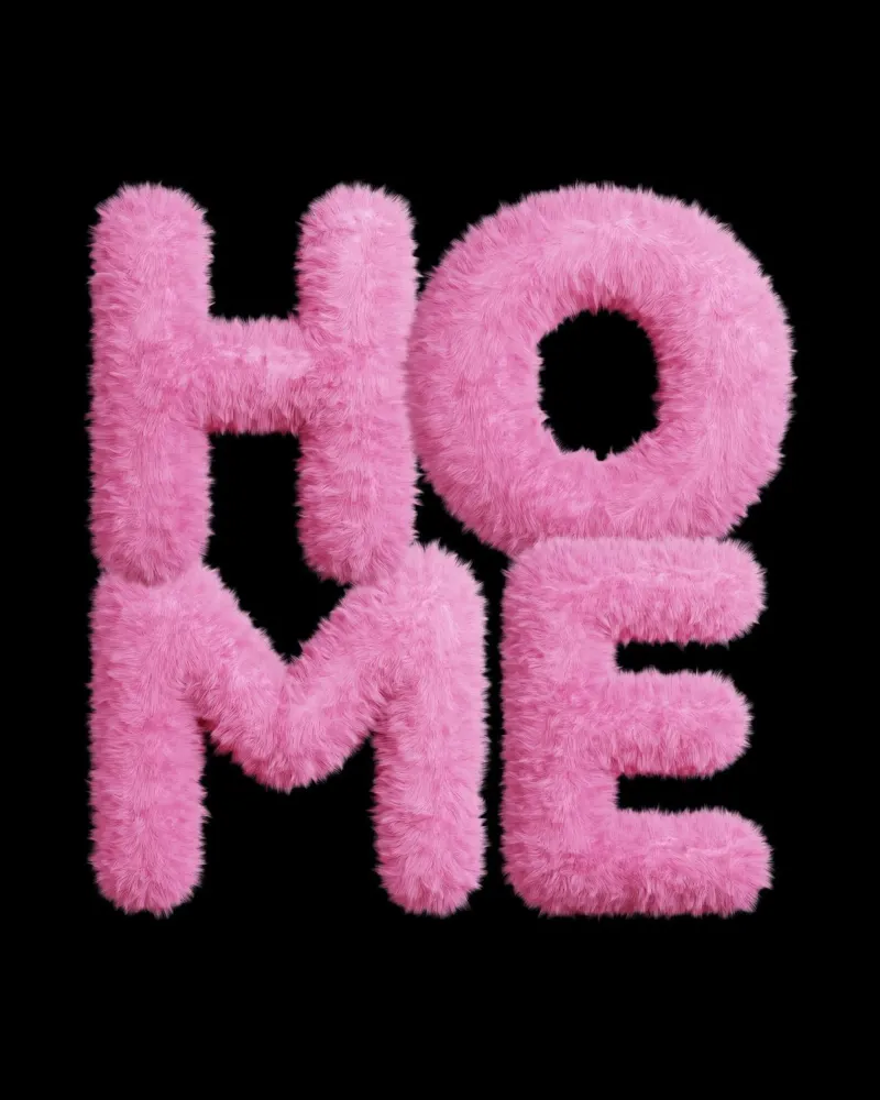 home b tela con Cornice a cassetta da Ambition Wall