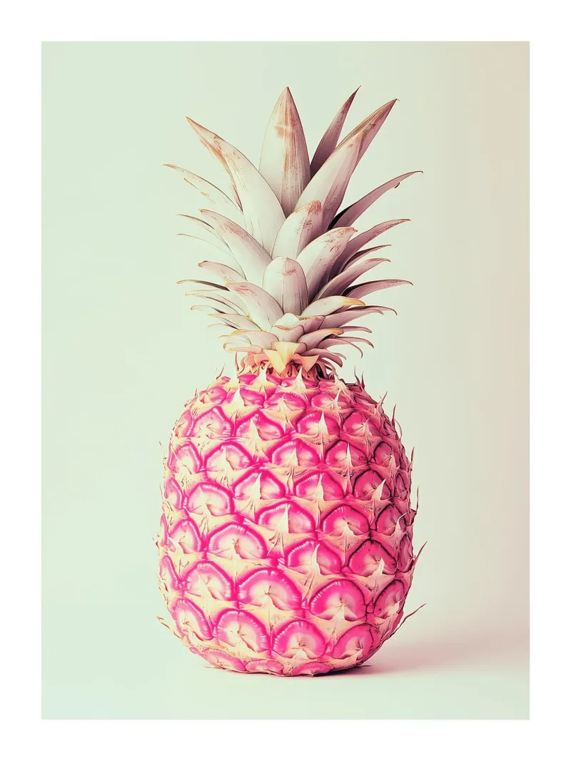 Ananas pop alluminio dibond da Spice & Style