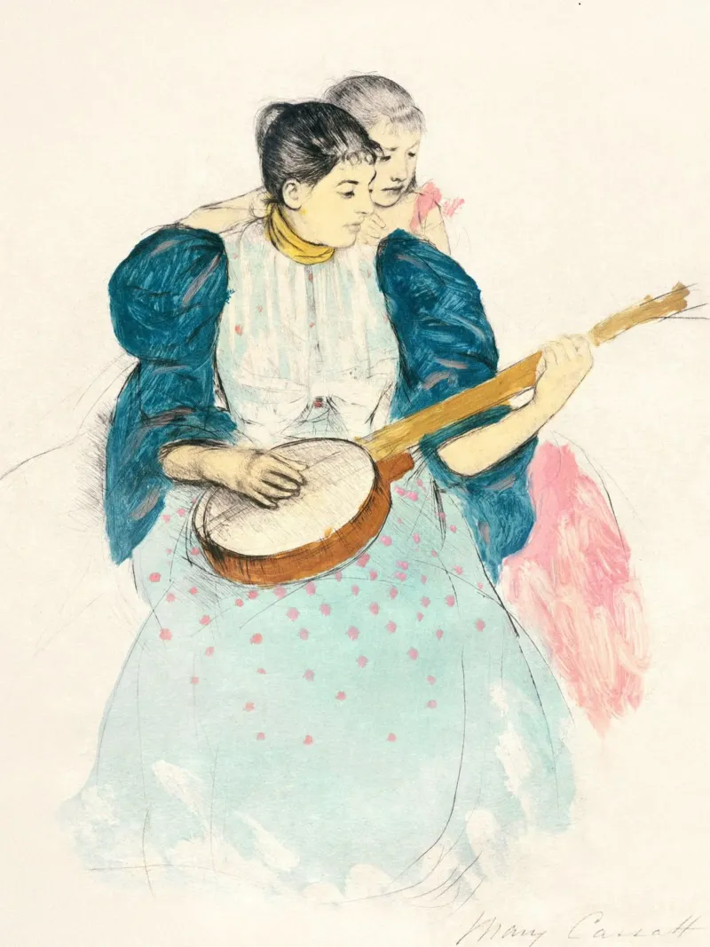Gitarren-Stunde Instrument poster da Second Canvas