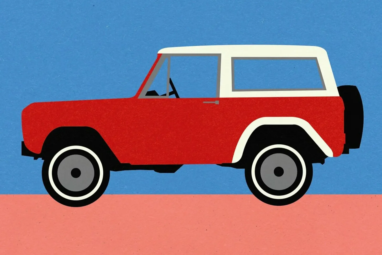 Red SUV pellicola backlit da Rosi Feist