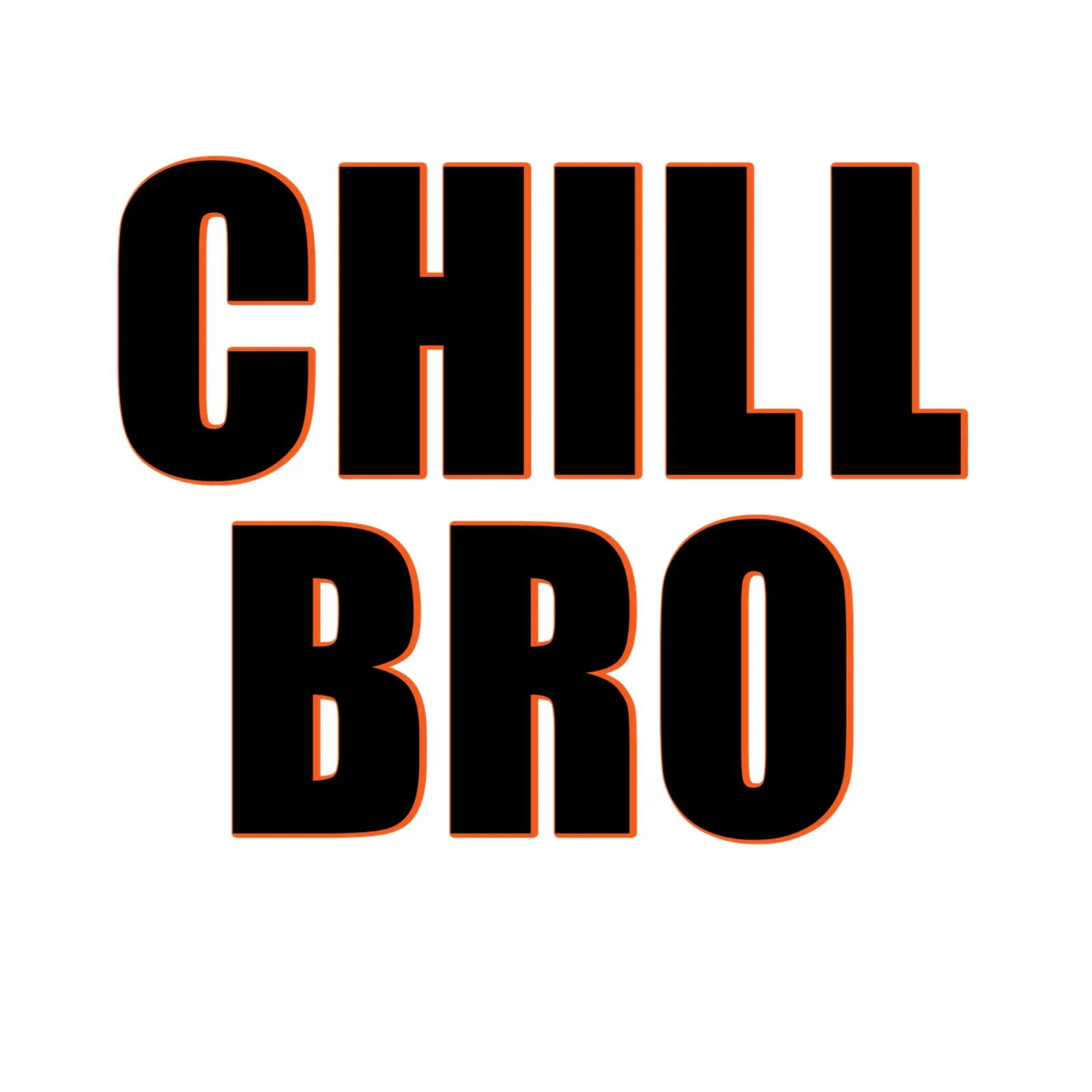 Cool "Chill Bro" pellicola backlit da Carinaprint
