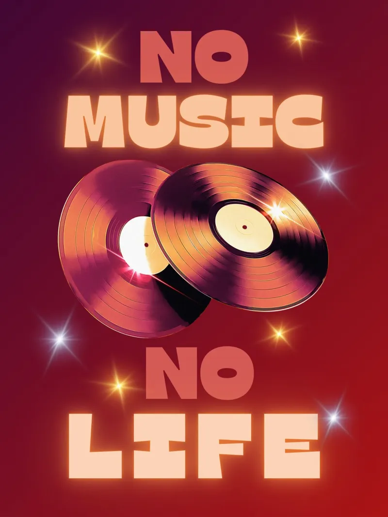 Music is Life poster with plastic frame by Dreamer10