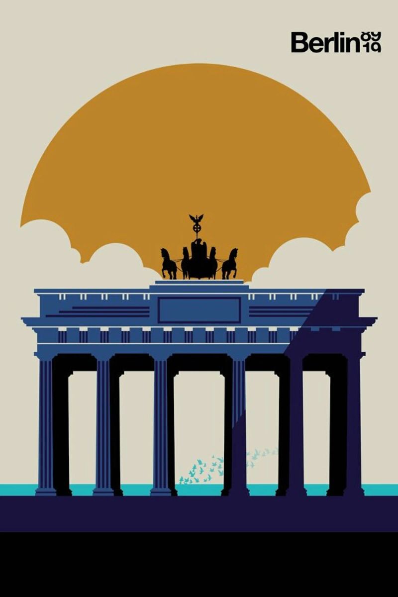 Fin Berlin Jubilee 89 19 poster de Bo Lundberg