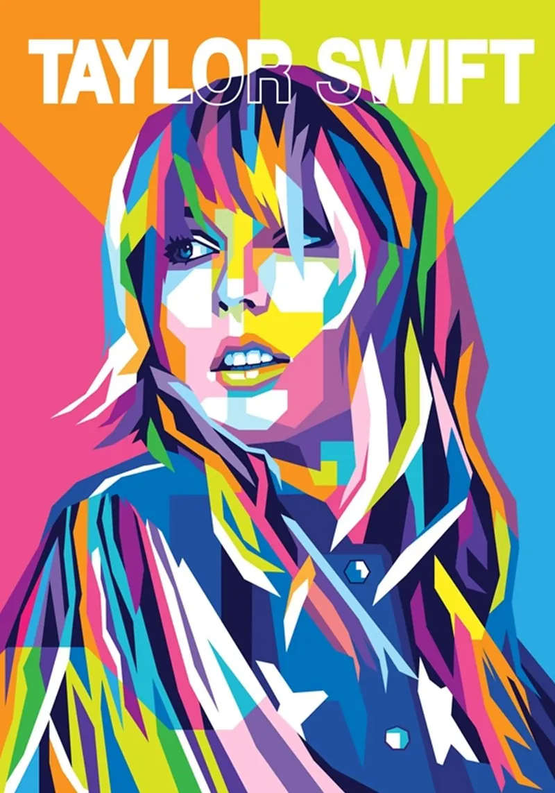 Taylor Swift pellicola backlit da avissta