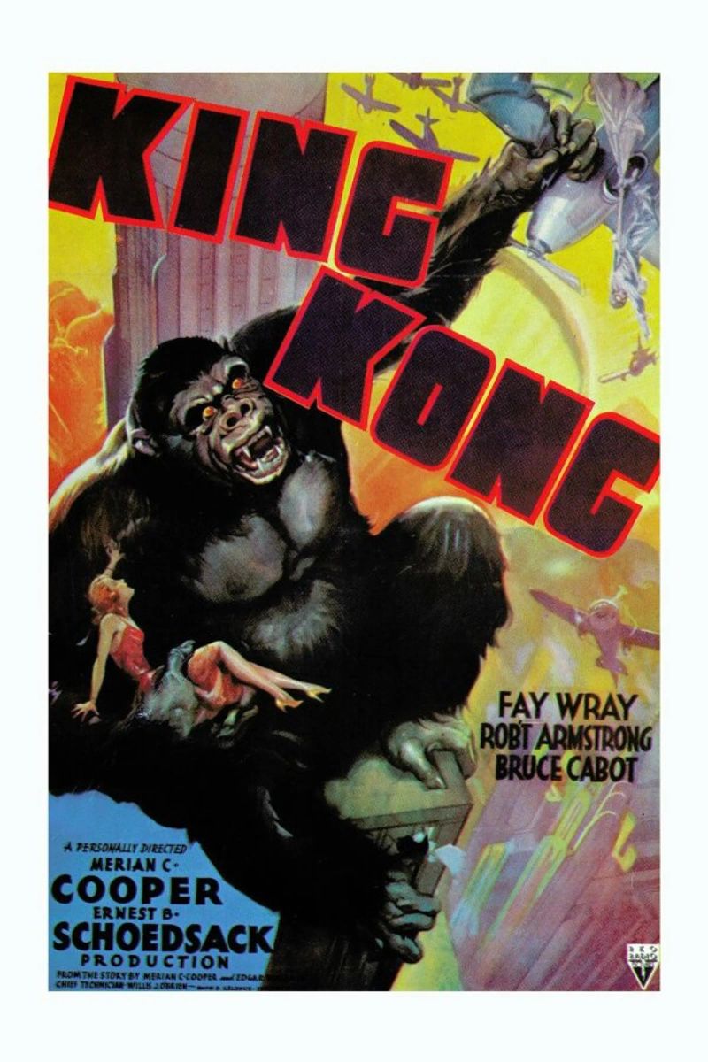 ‘King Kong’ Movie Poster poster de Gallery Print and Art Limited
