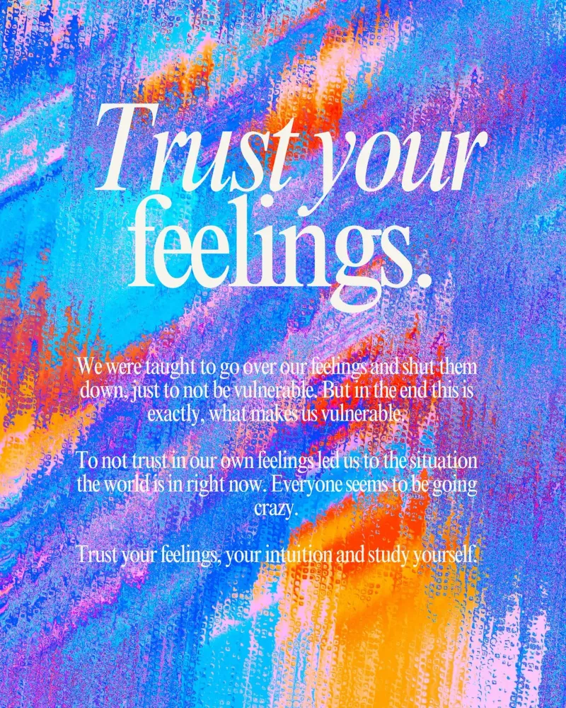 deep trust poster da Ambition Wall