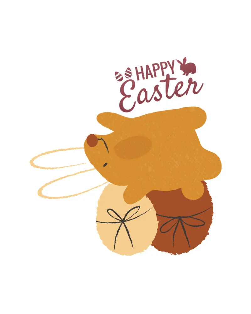 HAPPY Easter pellicola backlit da ArtDesign by KBK