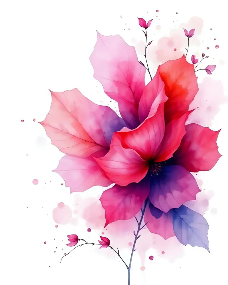 Fiori_8 pellicola backlit da Pink- und LoveArt by LK